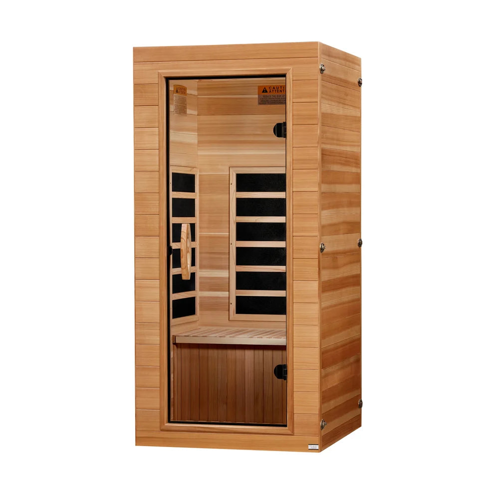 Dynamic 1 Person (Compact) Ultra Low EMF FAR Infrared Sauna (DYN-1201-01 Elite)