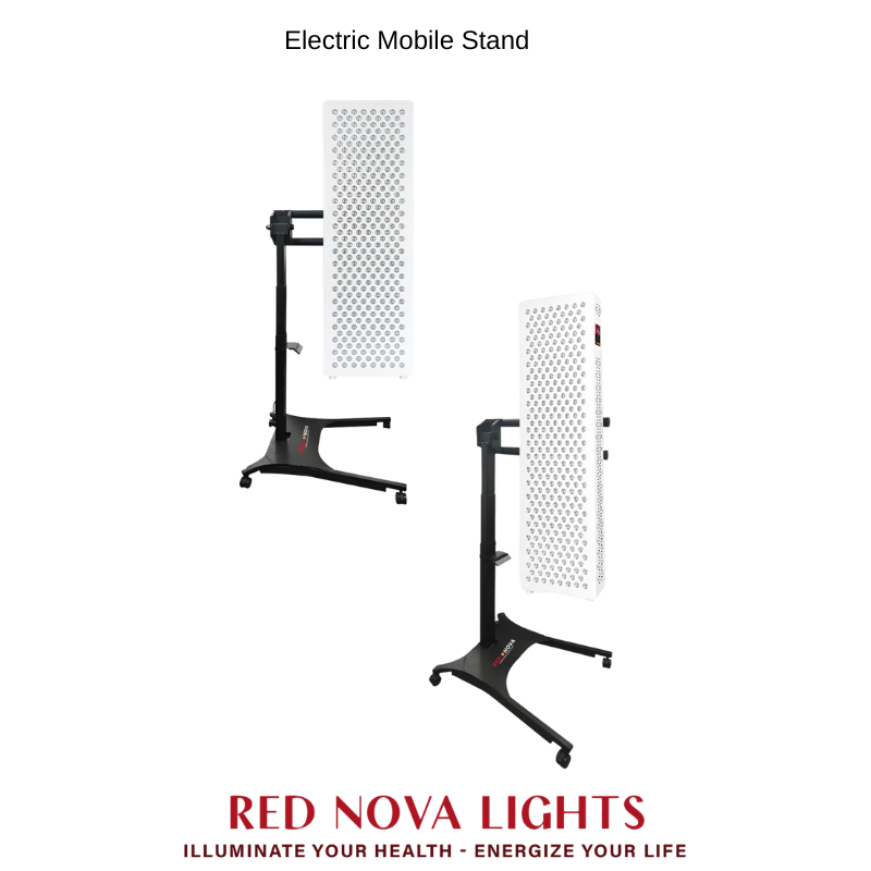 Red Nova RNL900 & RNL1500 Premium Electric Mobile Stand for Red Light Therapy Panels