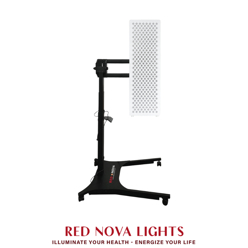 Red Nova RNL900 & RNL1500 Premium Electric Mobile Stand for Red Light Therapy Panels