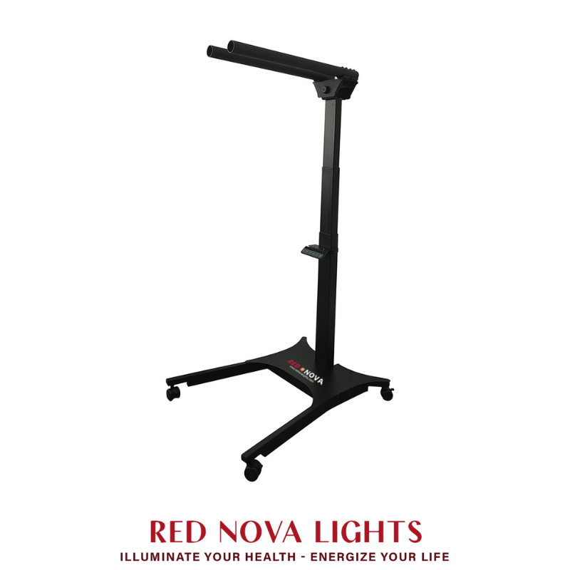Red Nova RNL900 & RNL1500 Premium Electric Mobile Stand for Red Light Therapy Panels