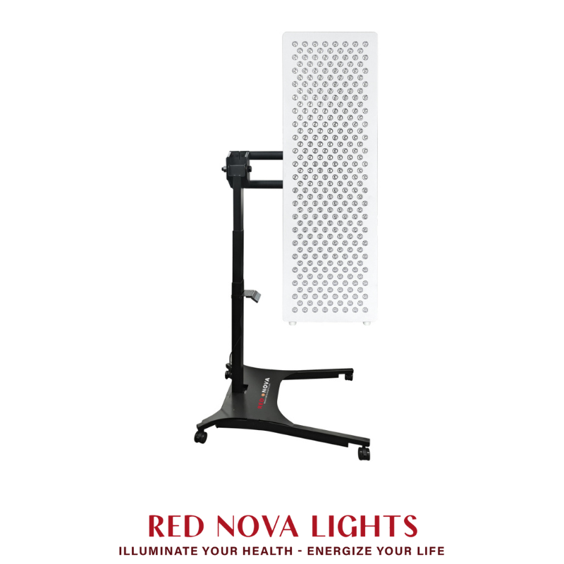 Red Nova RNL900 & RNL1500 Premium Electric Mobile Stand for Red Light Therapy Panels