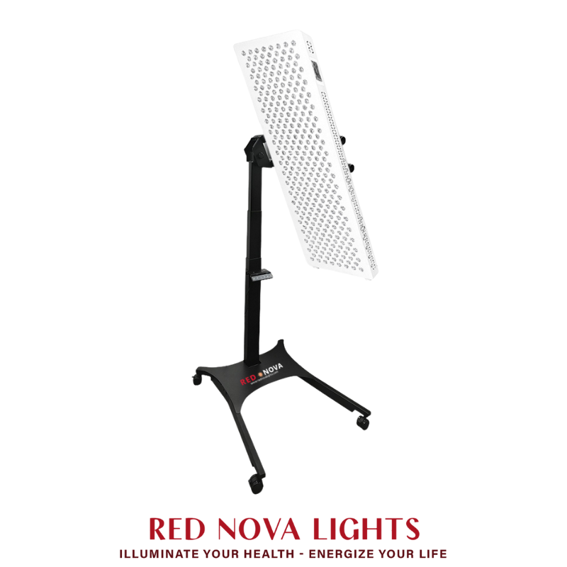 Red Nova RNL900 & RNL1500 Premium Electric Mobile Stand for Red Light Therapy Panels