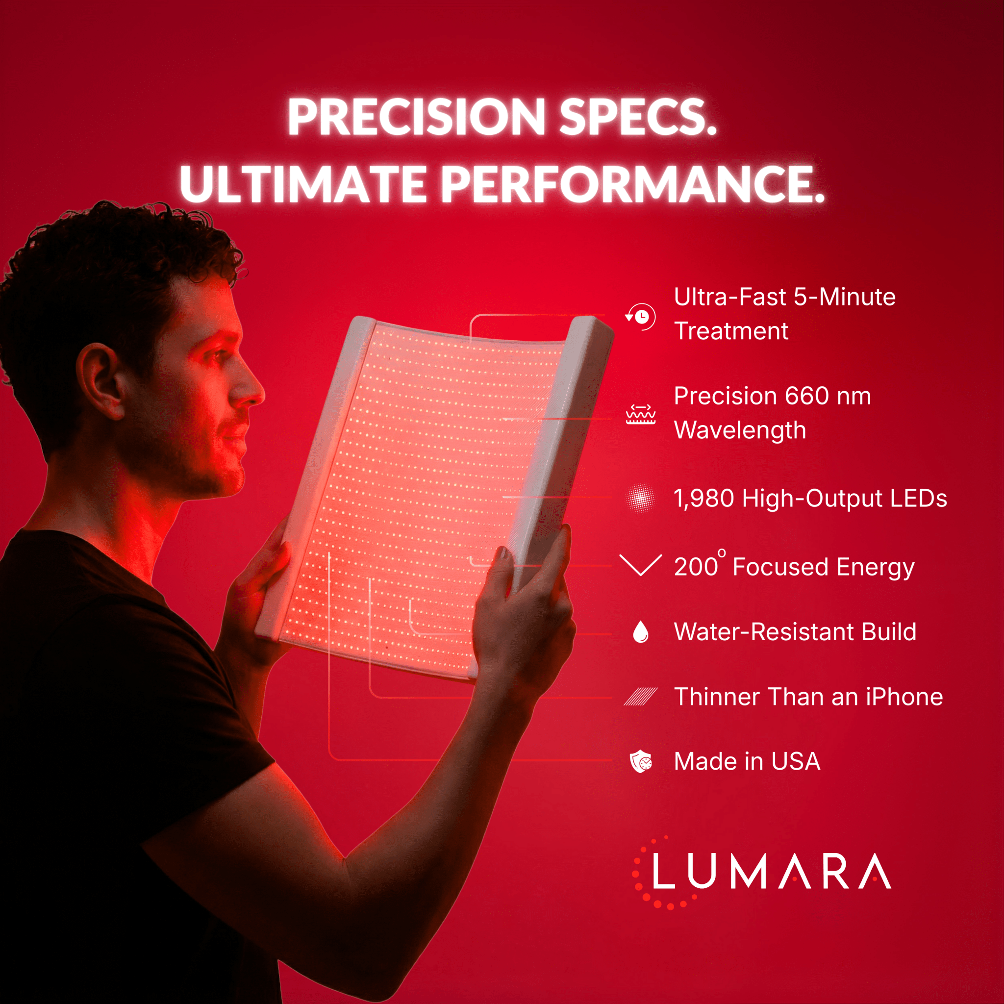 Lumara™ Illuminate V2 Full-Body Red Light Therapy Panel