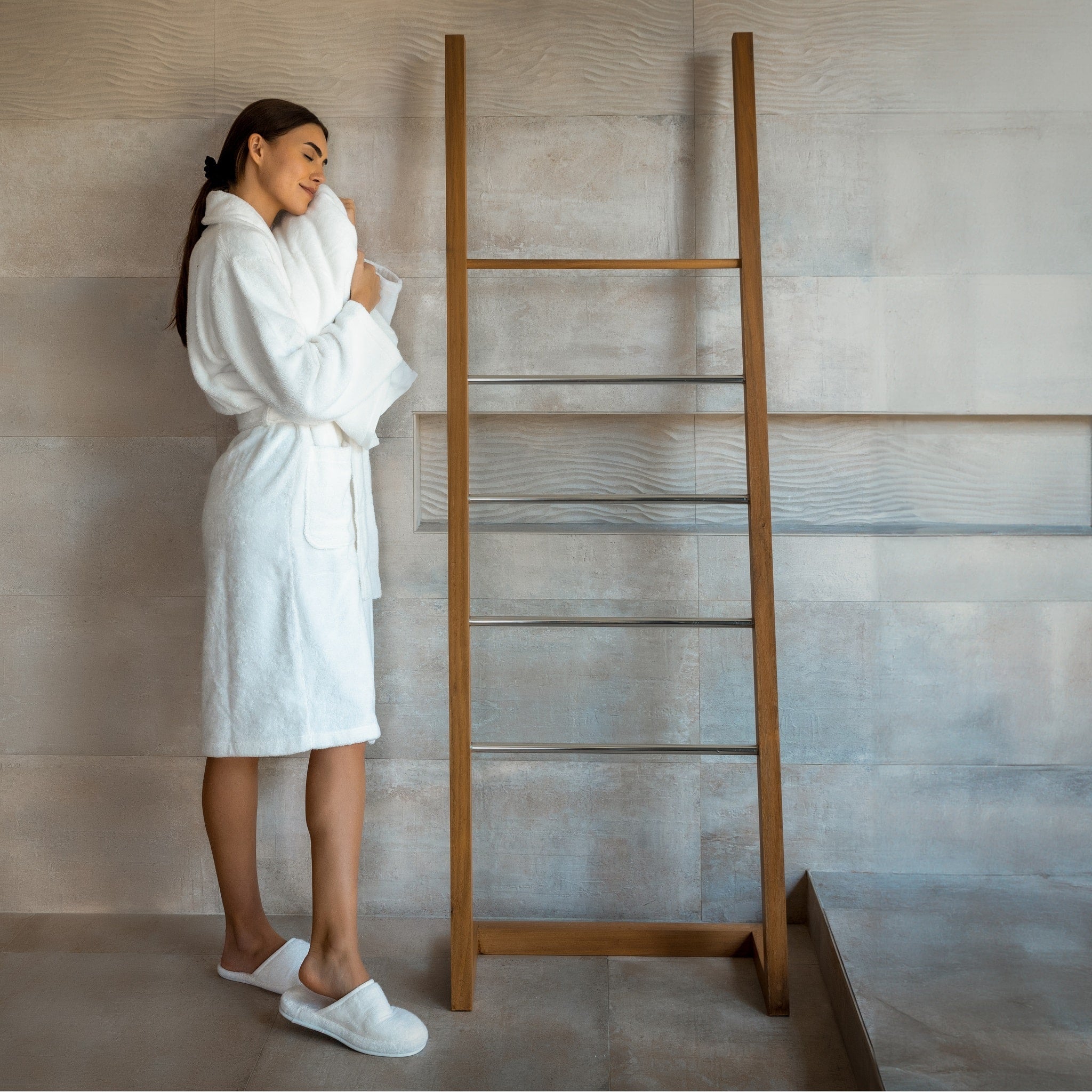 WellNest Organic Bath Robes & Slippers | GOTS Certified Luxury Cotton