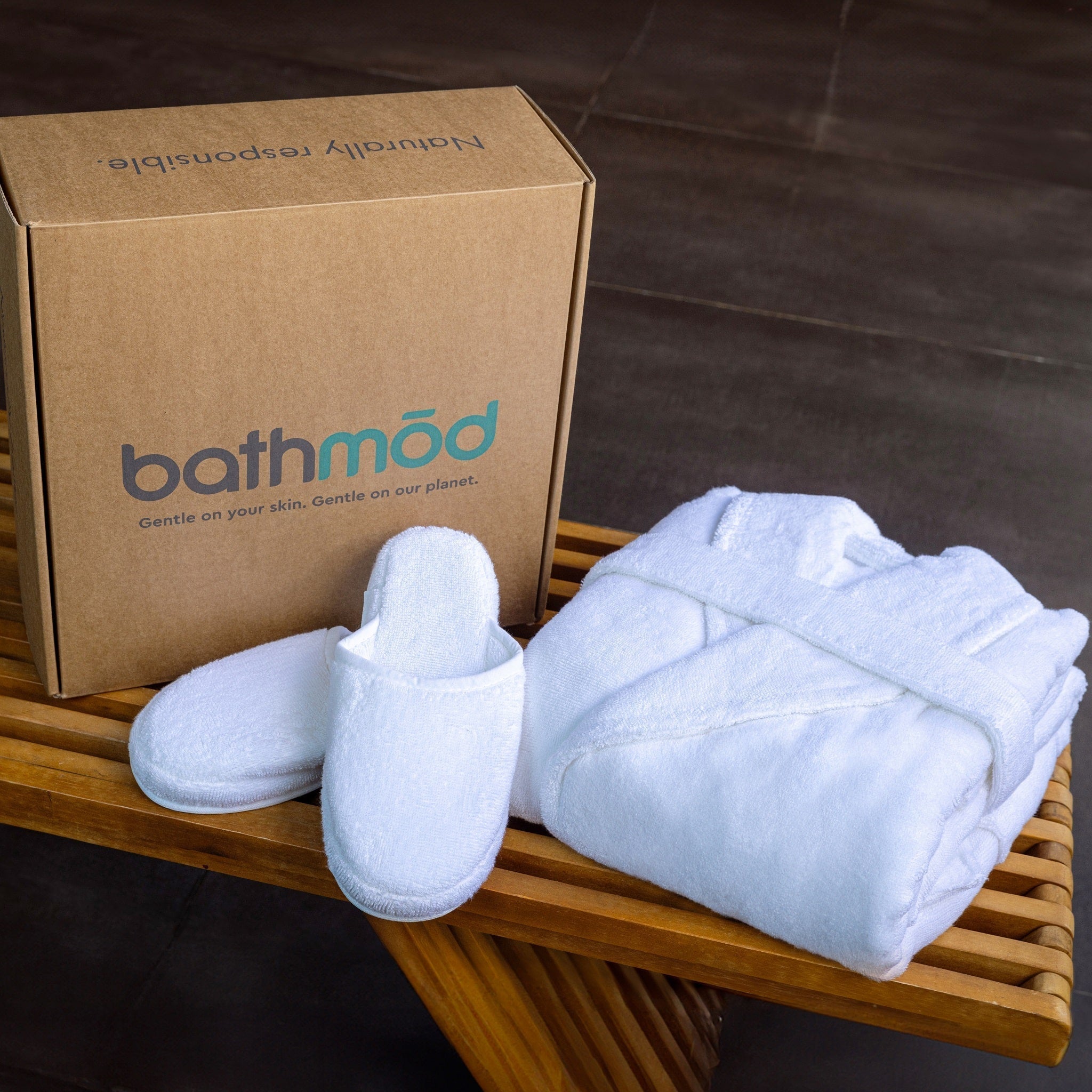 WellNest Organic Bath Robes & Slippers | GOTS Certified Luxury Cotton