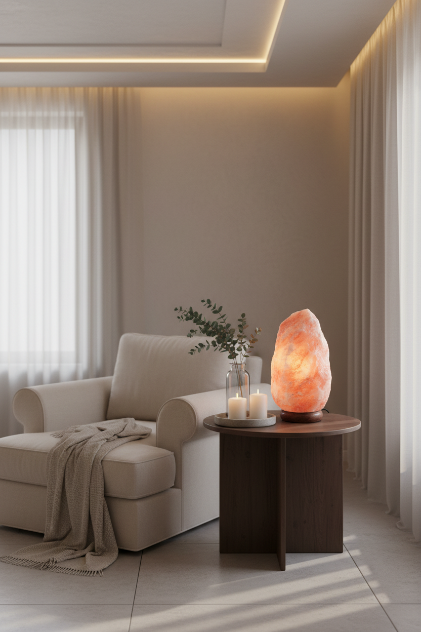 Himalayan Salt Lamp    20-30 lbs