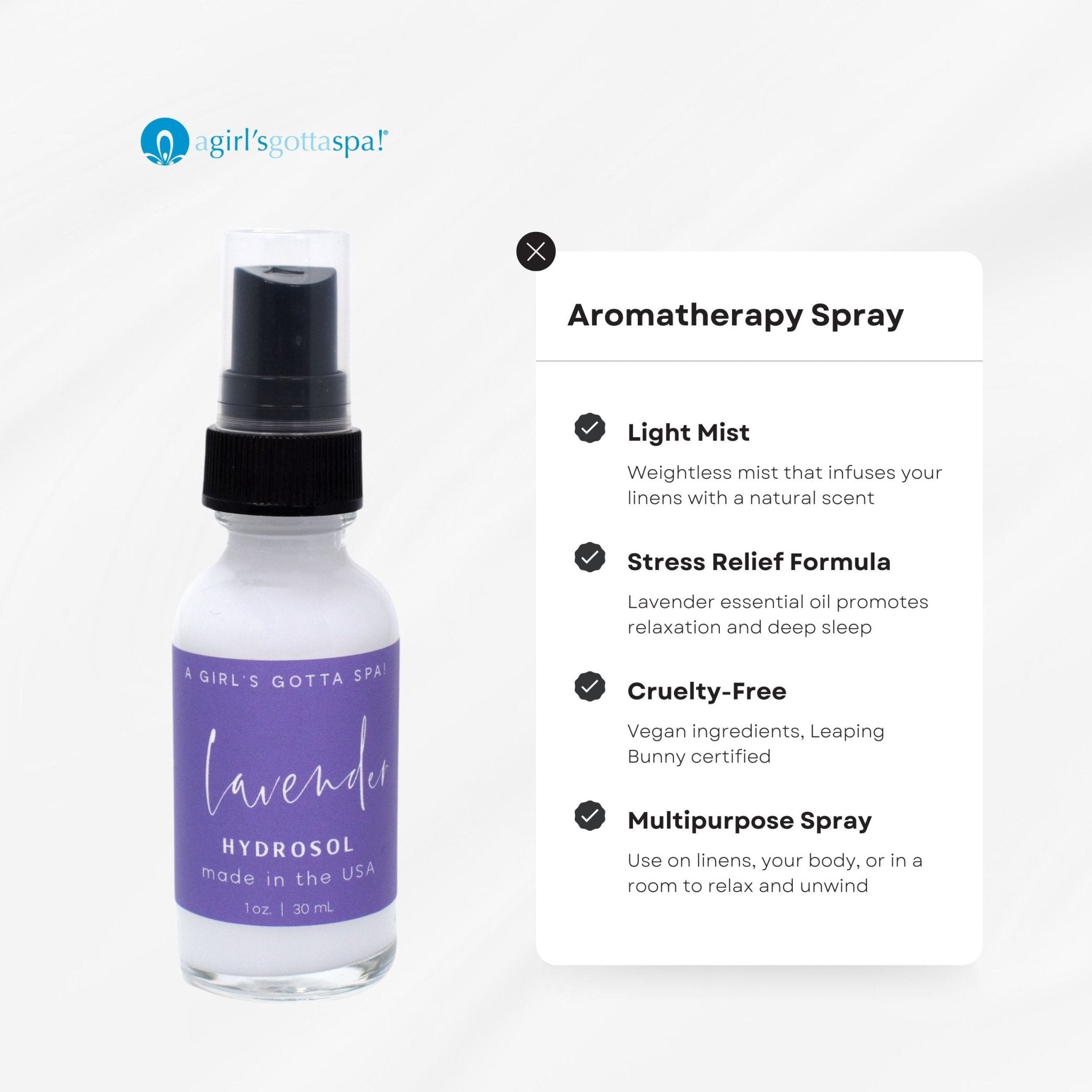 WellNest Lavender Hydrosol Sleep Spray – Night Ritual Mist