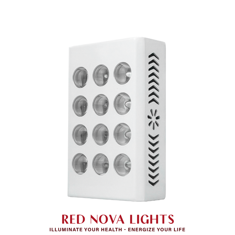 Red Nova Mini 60 Handheld Red Light Therapy Device – Portable 660nm & 850nm LED for Pain Relief & Skin Health