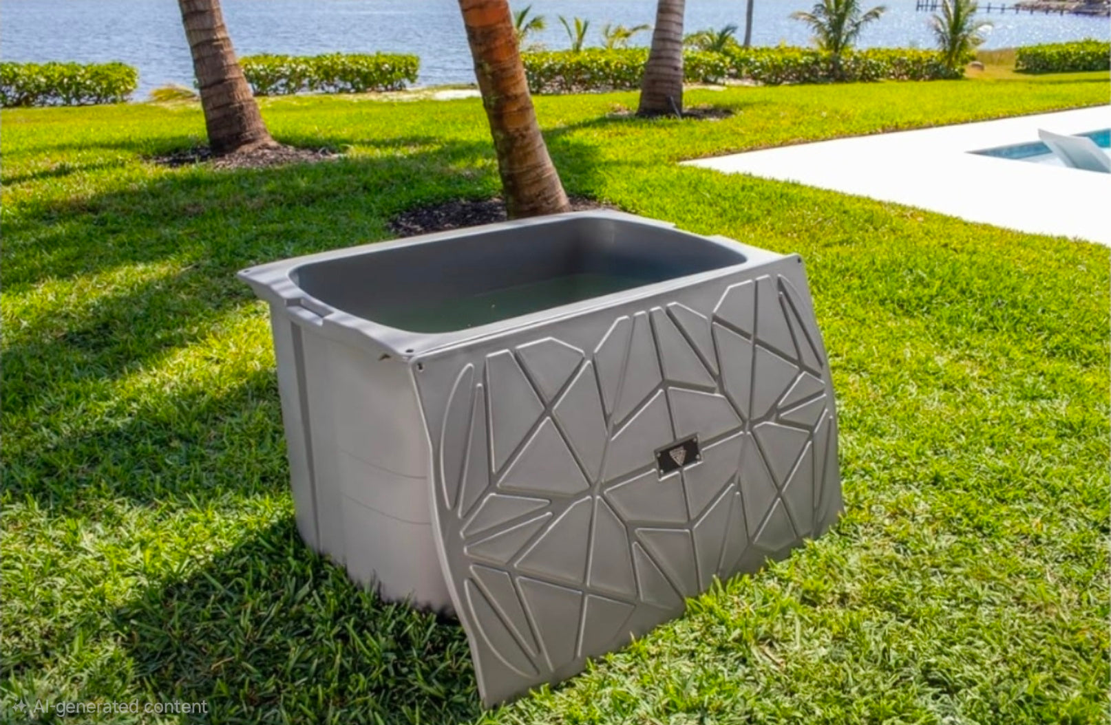 Frozin Cold Plunge - Grey Granite