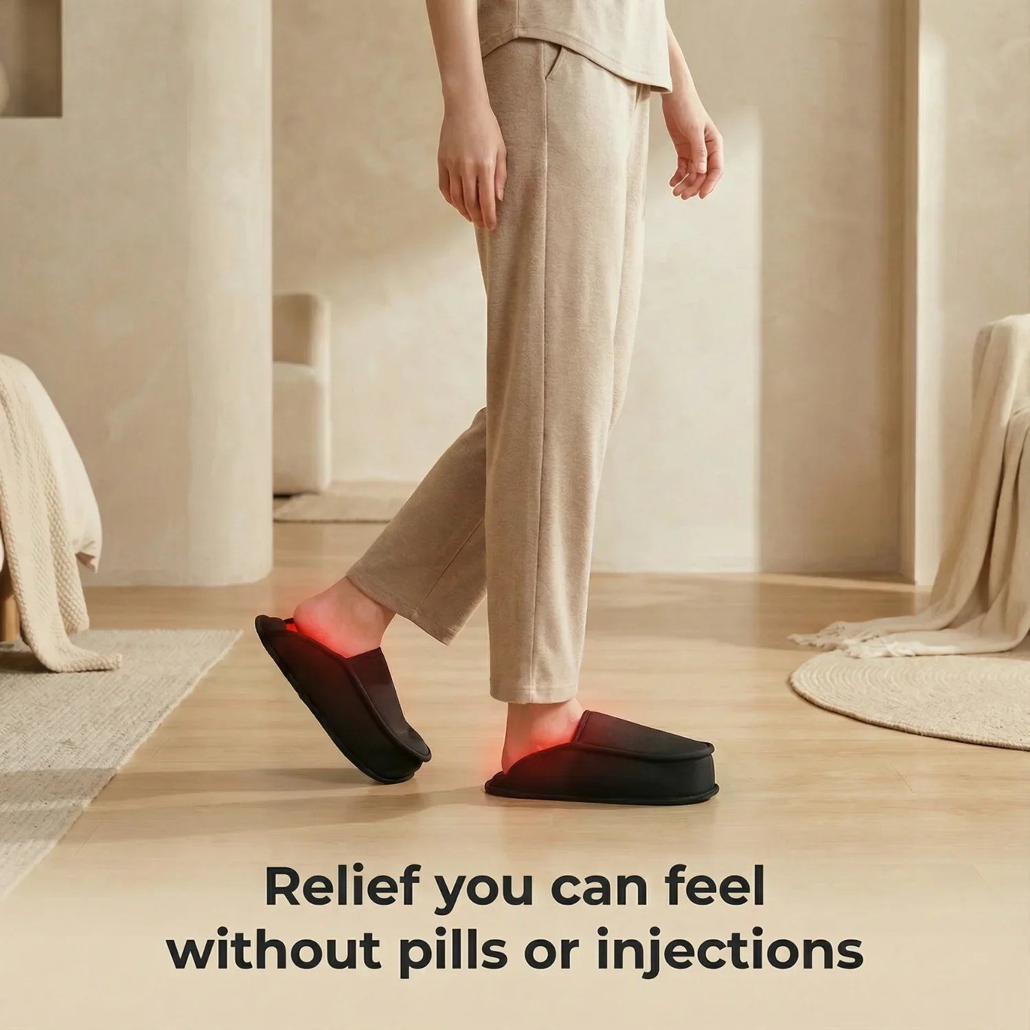 Nicebeam Red Light Therapy Slippers
