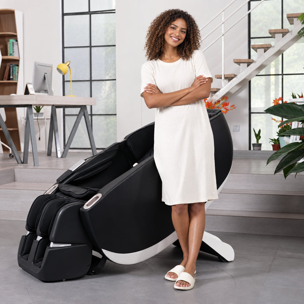 Equinox Premium Zero-Gravity Full-Body Multifunction Massage Chair With Auto Body Scan (SAK72182)