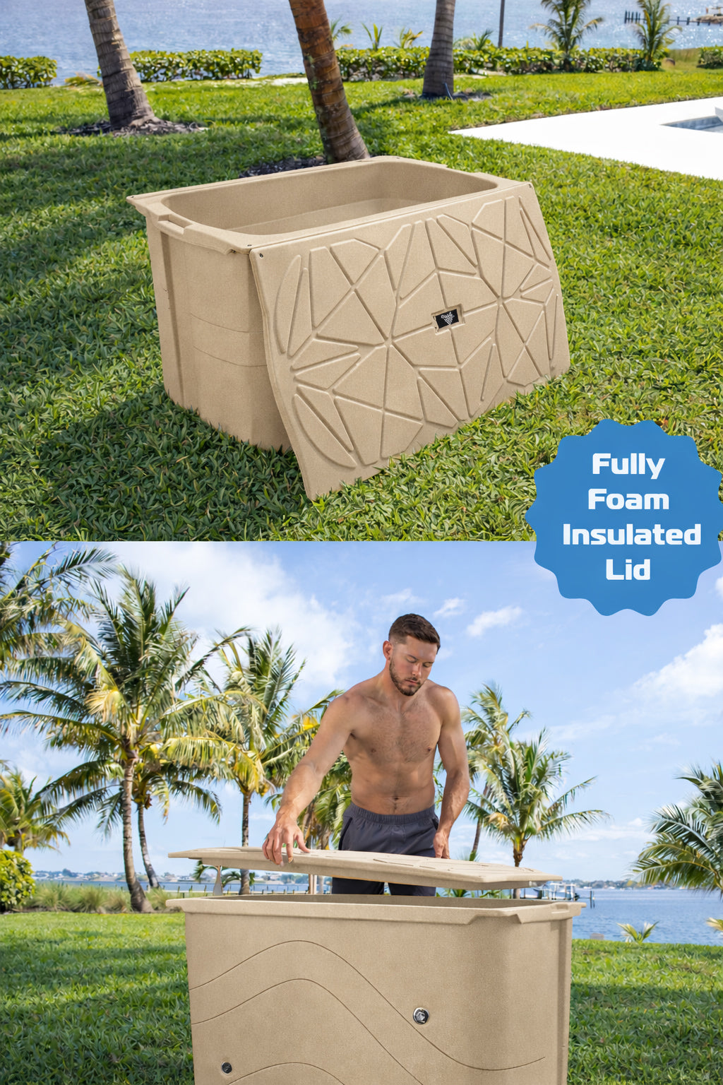 Frozin Cold Plunge - Tan