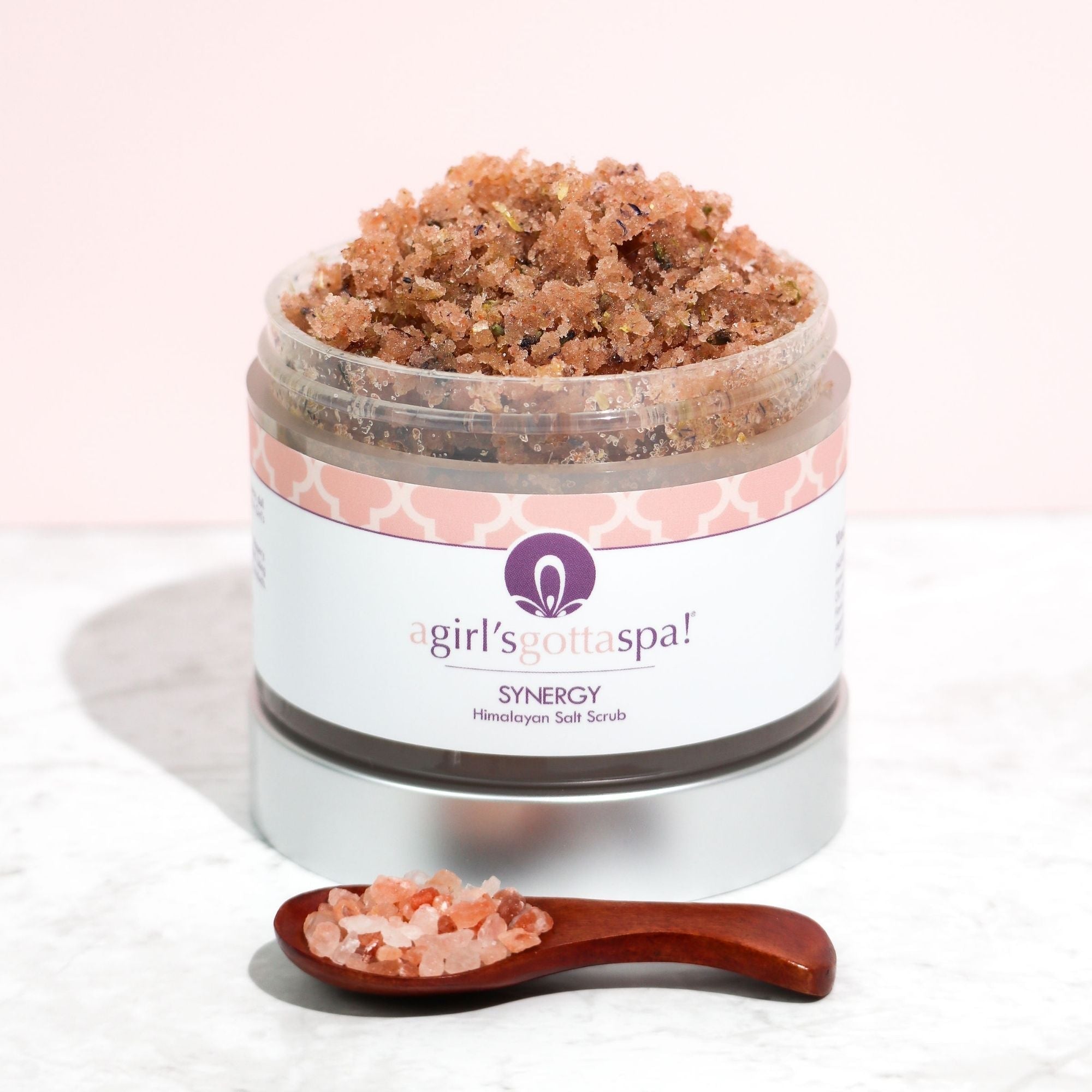 WellNest Synergy Himalayan Salt Body Scrub – Calm Ritual Polish