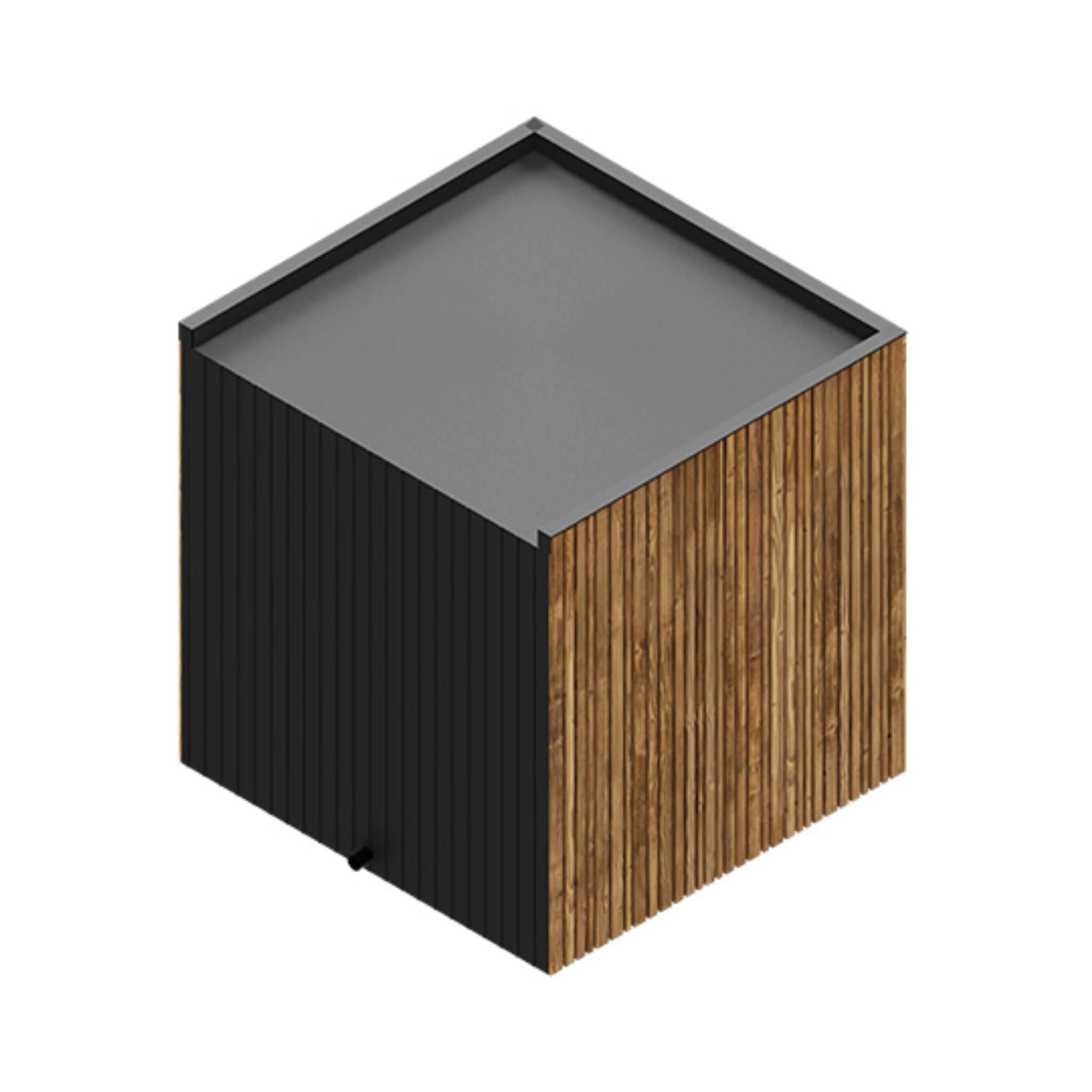 WellNest ThermaSol Fortis™ | 4-Person Fully-Assembled Outdoor Sauna Cabin [Made-To-Order]