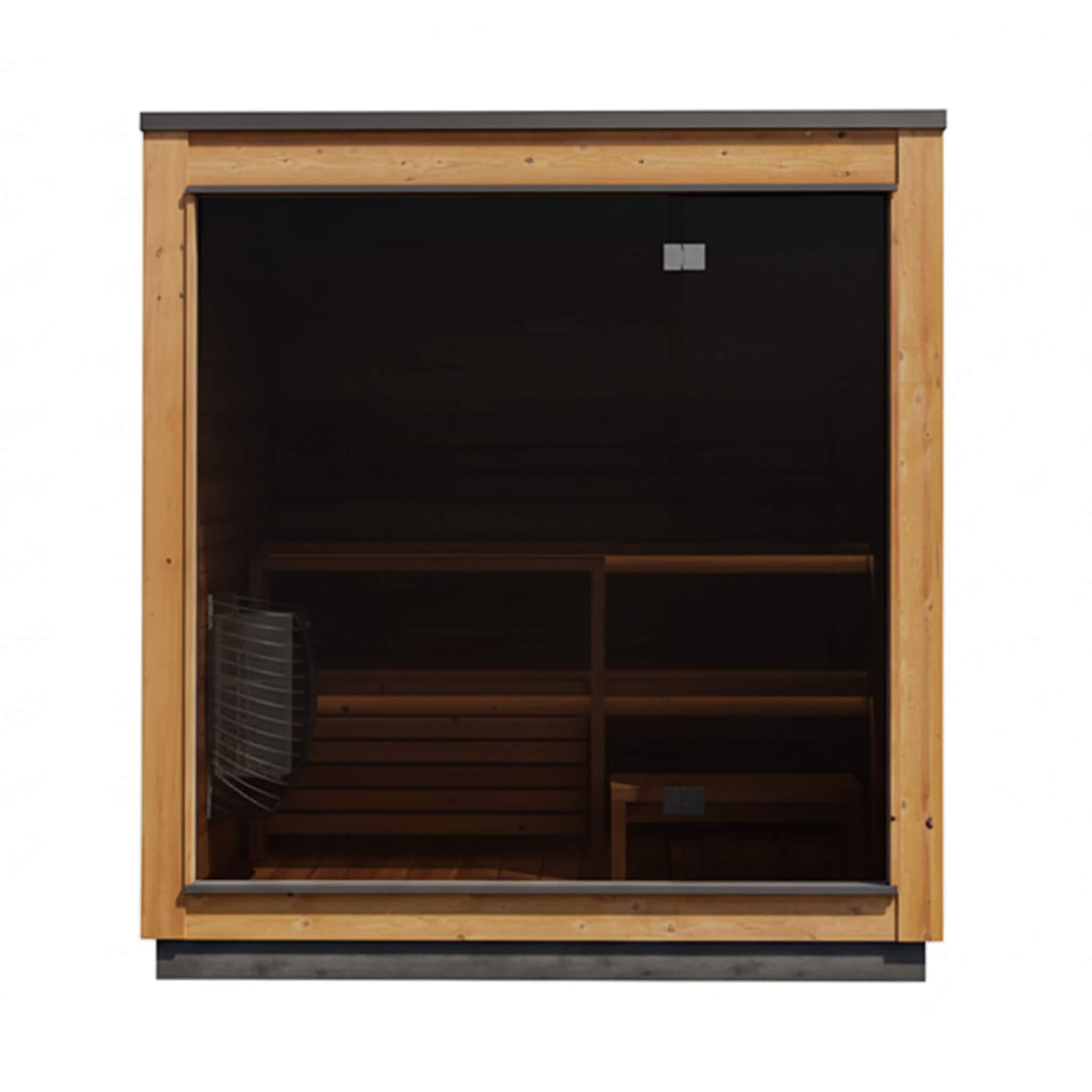 WellNest ThermaSol Nordic Dawn™ | 4-Person Fully-Assembled Outdoor Sauna Cabin [Made to Order] [Made to Order]